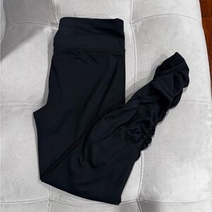 Sweaty Betty All Day Black Leggings - Scrunch at legs ,7/8 length , NWOT